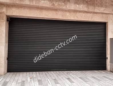نصب کرکره برقی برای پارکینگ