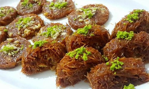 باقلوا با رشته کادایف
