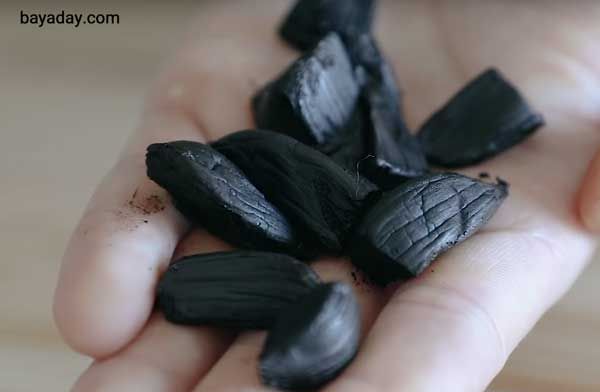 عکس سیر سیاه