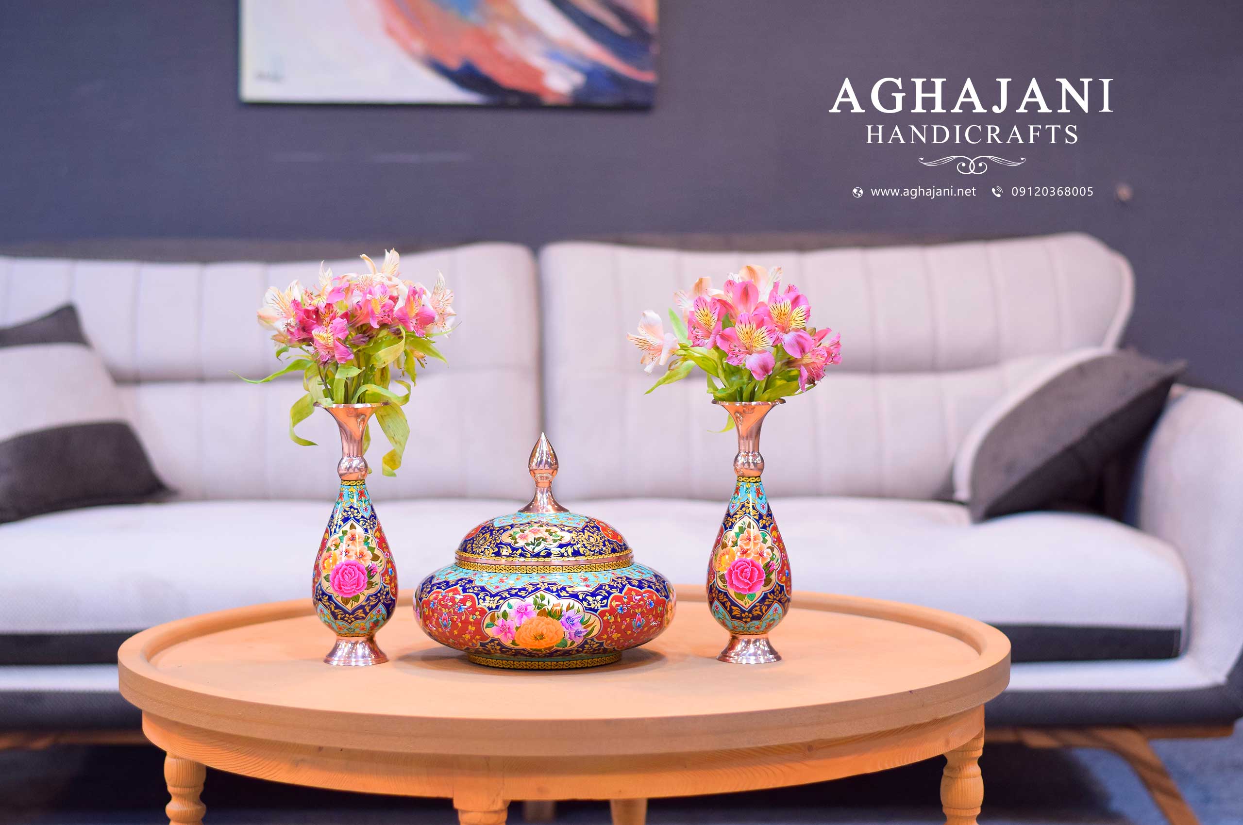 شکلات خوری مس و پرداز آقاجانی