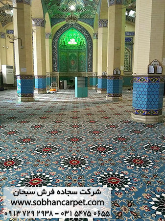 فرش مسجدی طرح یکپارچه