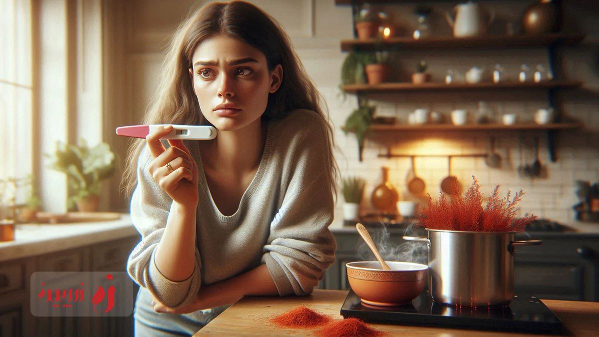 زعفران برای جلوگیری از بارداری