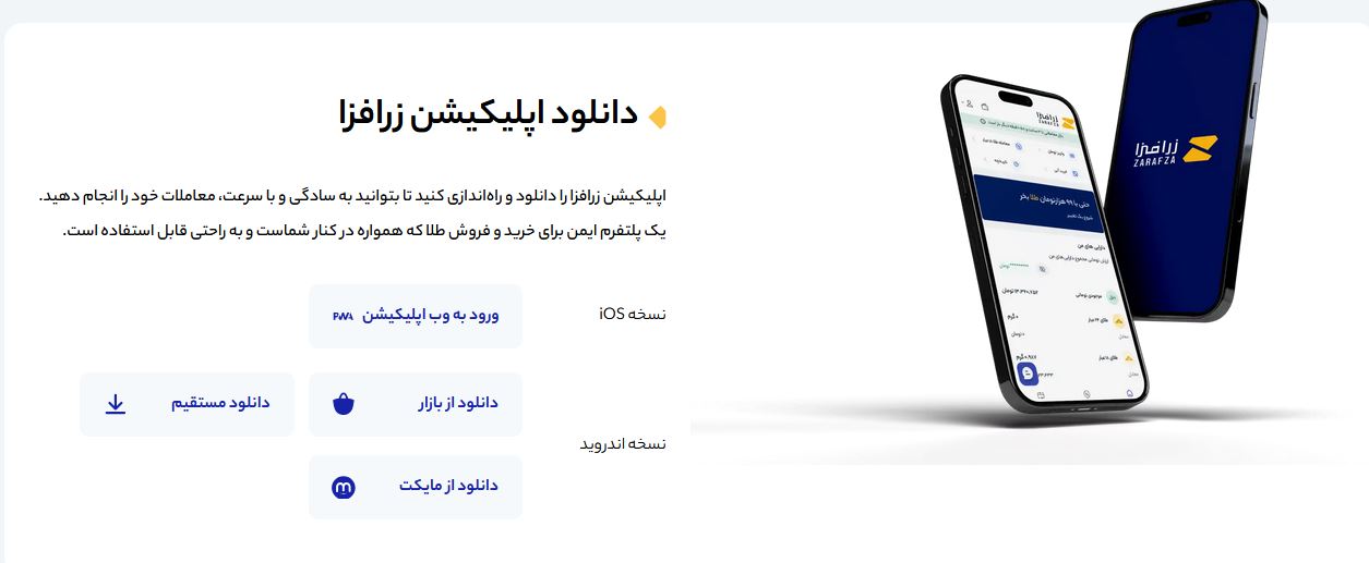 اپلیکیشن پلتفرم زرافزا