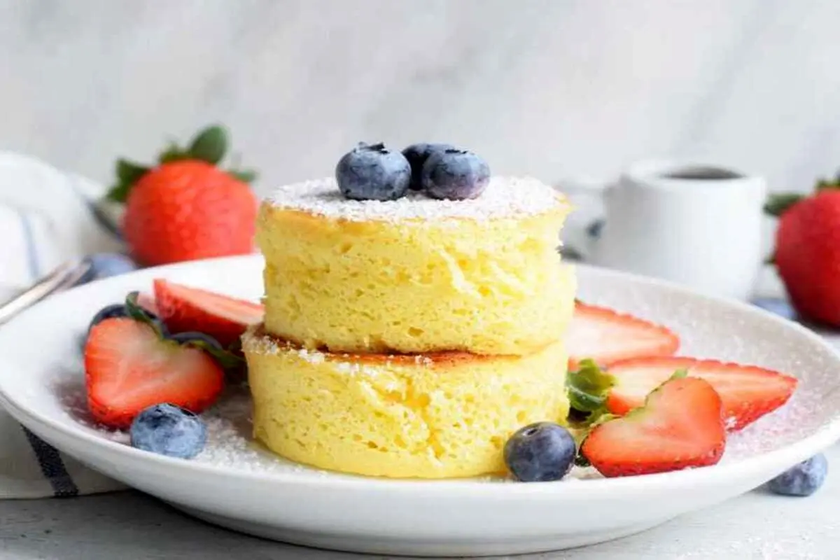 سوفله پنکیک ژاپنی