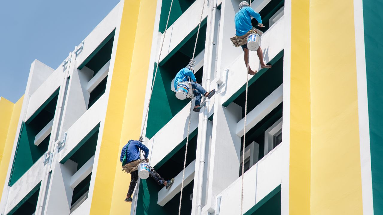 رنگ آمیزی نما