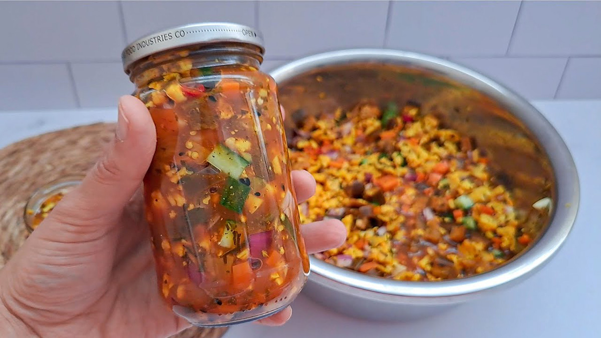 طرز تهیه ترشی لیته