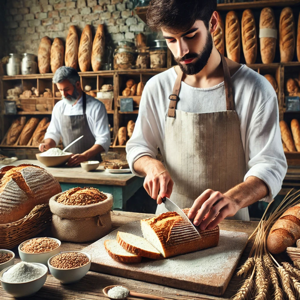 آموزش پخت نان حجیم و نیمه حجیم