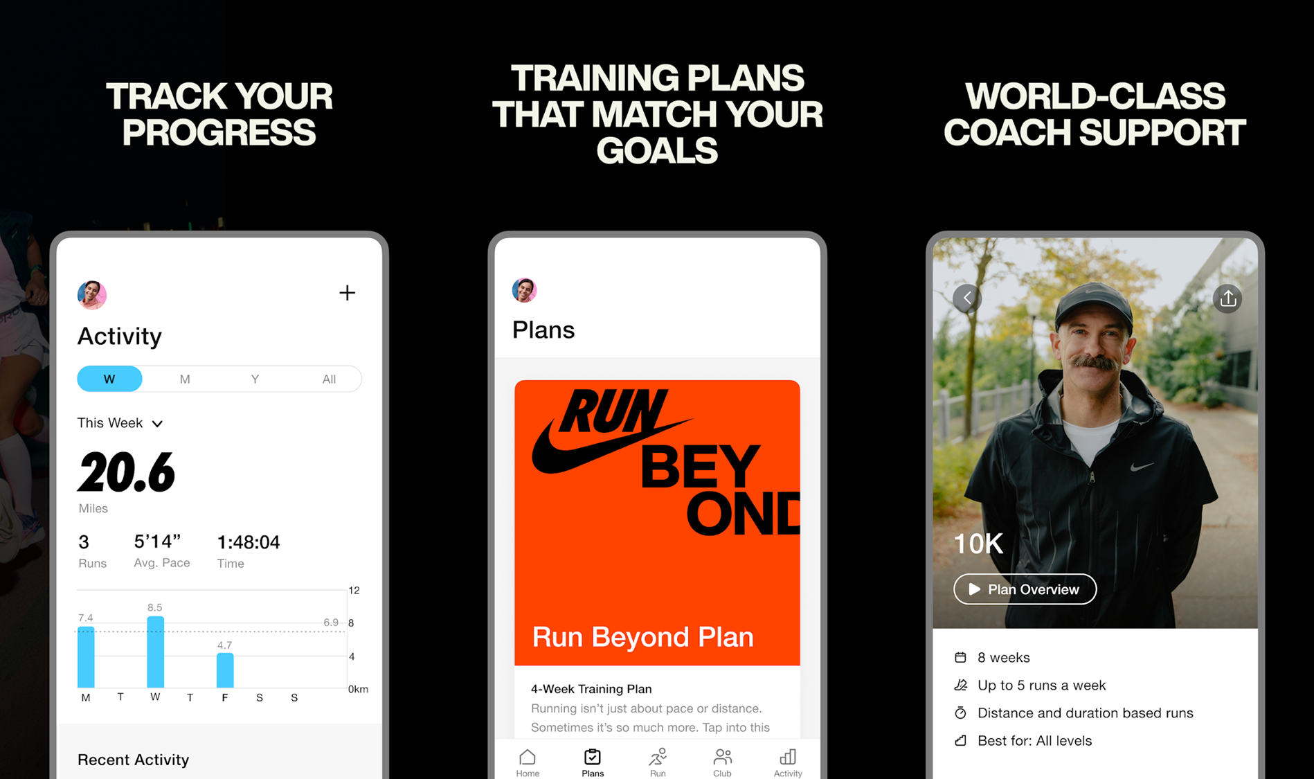 اپلیکیشن Nike Run Club - Running Coach