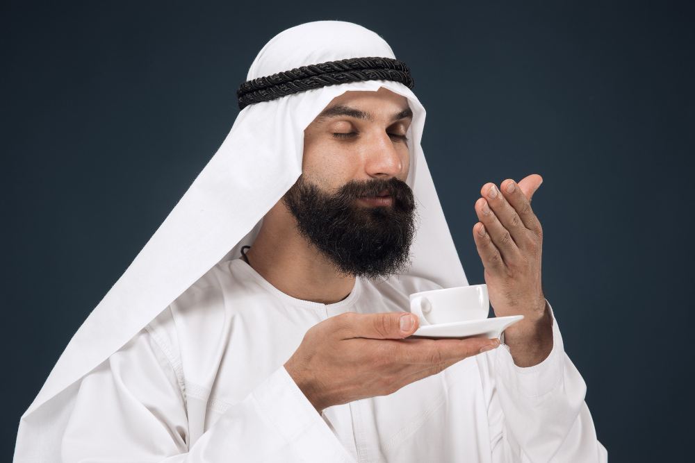 قهوه عربی در فلاسک