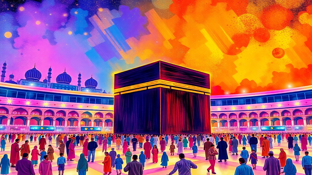 قبله نمای آنلاین وب سایت qiblafind.org