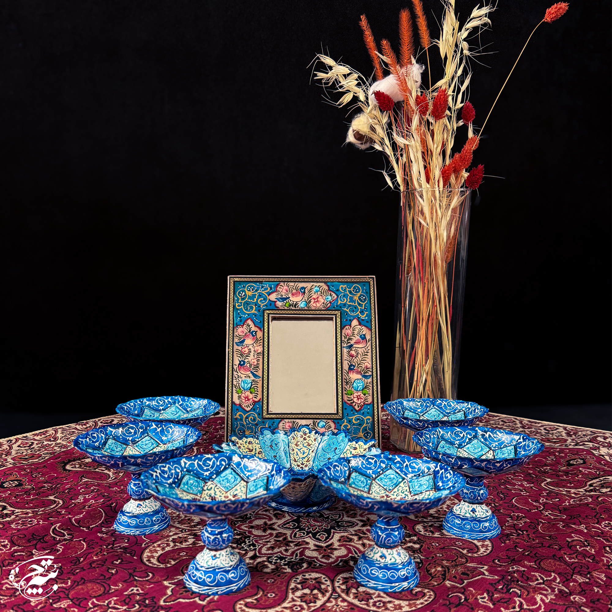 ست هفت سین میناکاری