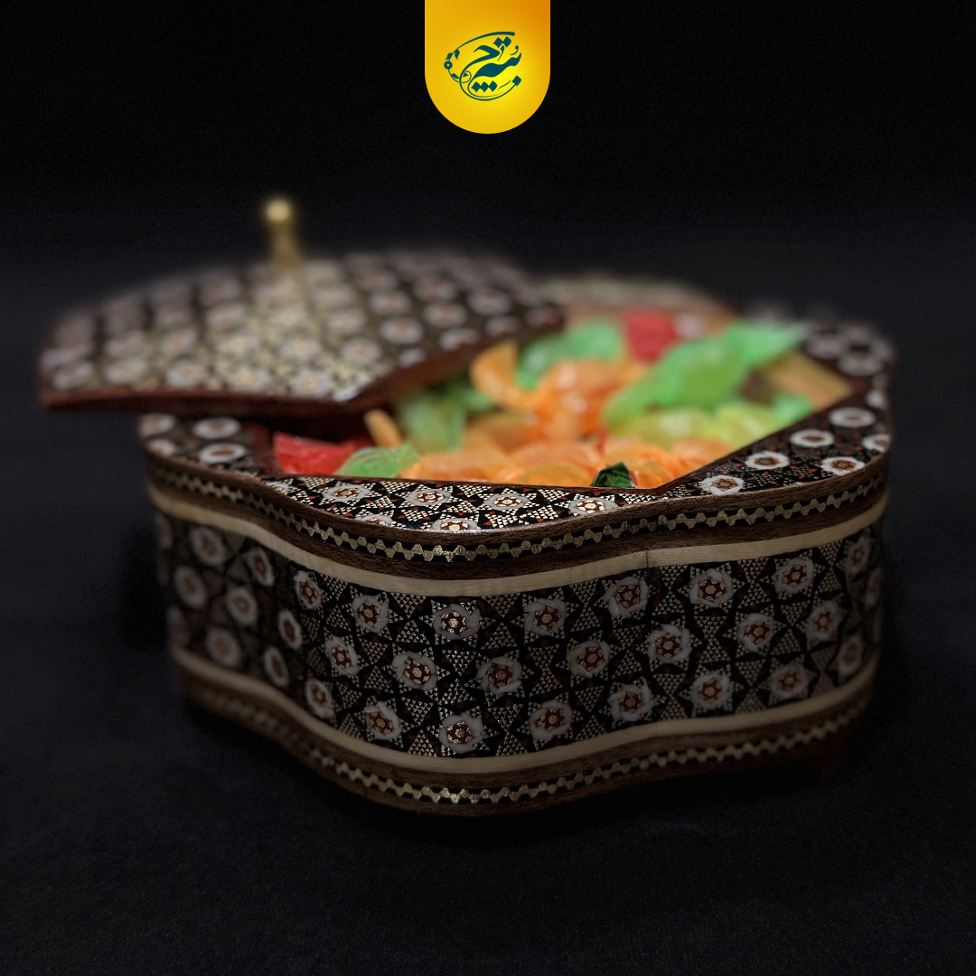 شکلات خوری خاتم کاری