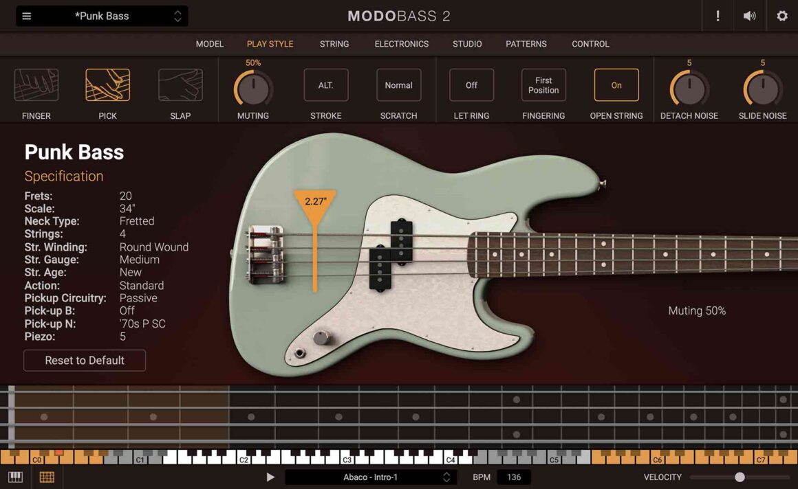 IK Multimedia MODO Bass 2