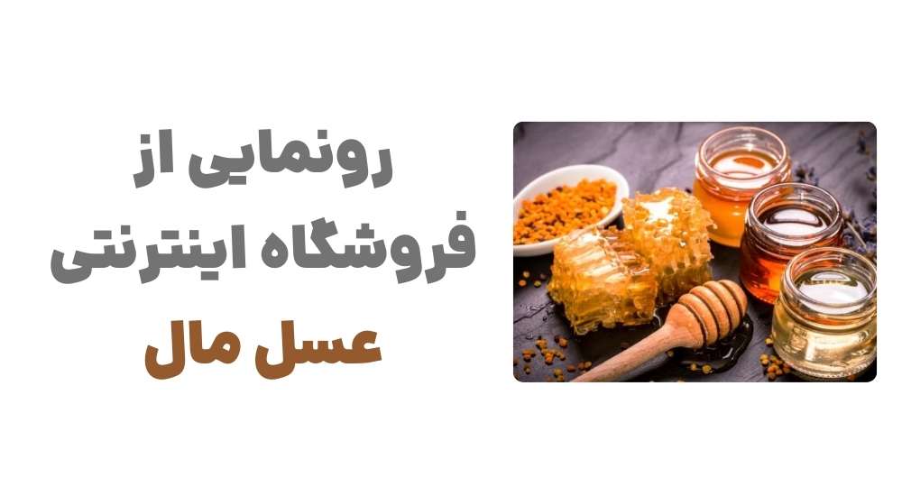 رونمایی از فروشگاه اینترنتی عسل مال