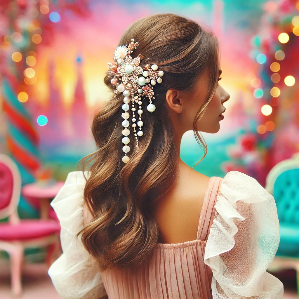 بررسی کش موهای فانتزی و تأثیر آن‌ها در استایل دخترانه 3