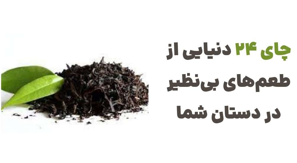 چای 24، دنیایی از طعم_های بی_نظیر در دستان شما