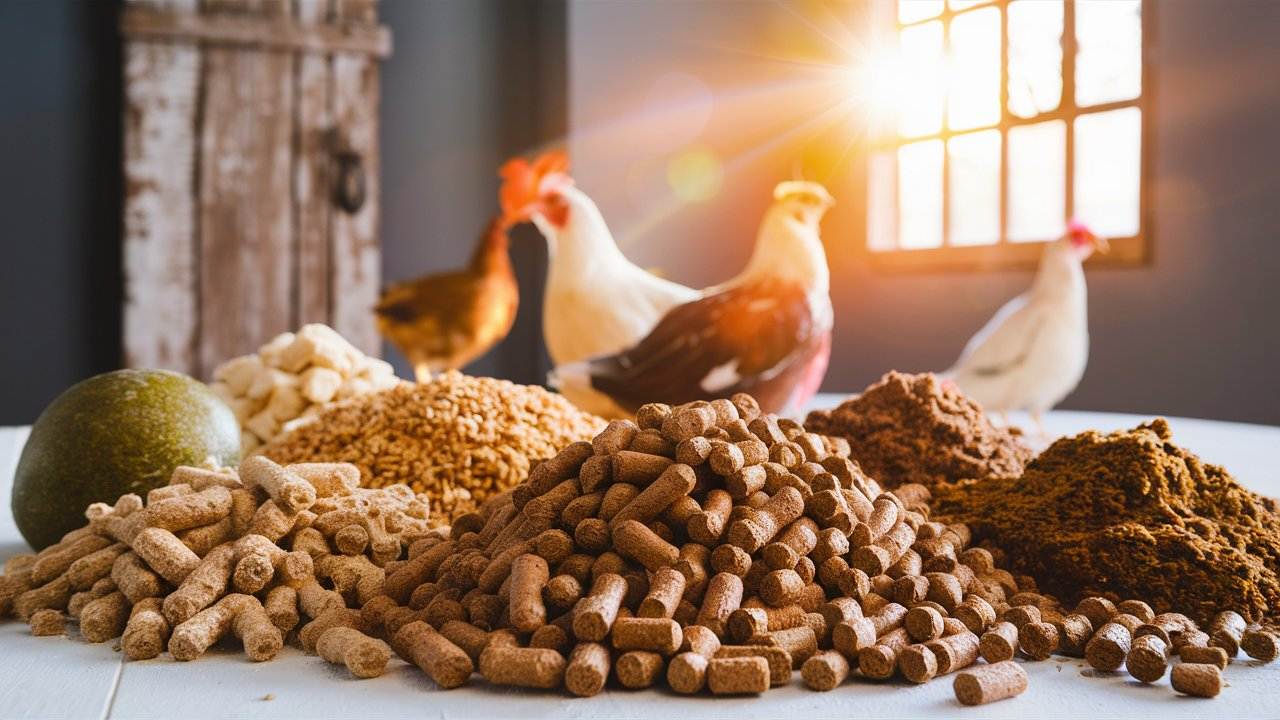 خوراک مناسب برای دام و طیور