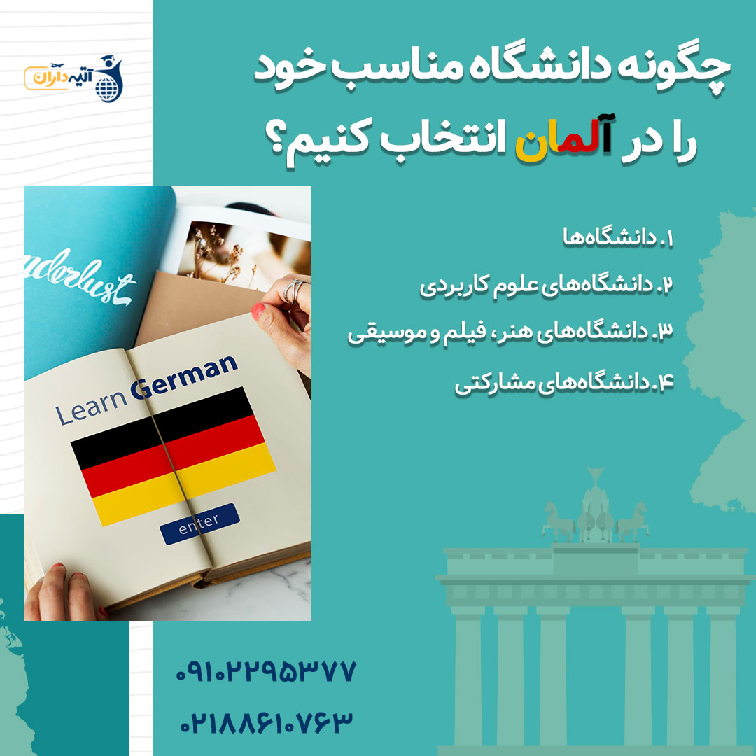 انتخاب دانشگاه آلمان