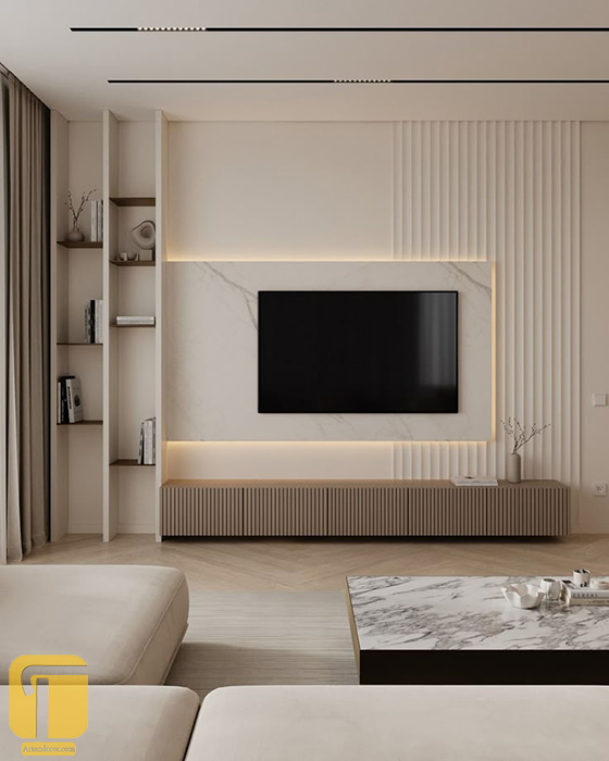 اجرای تی وی وال مدرن