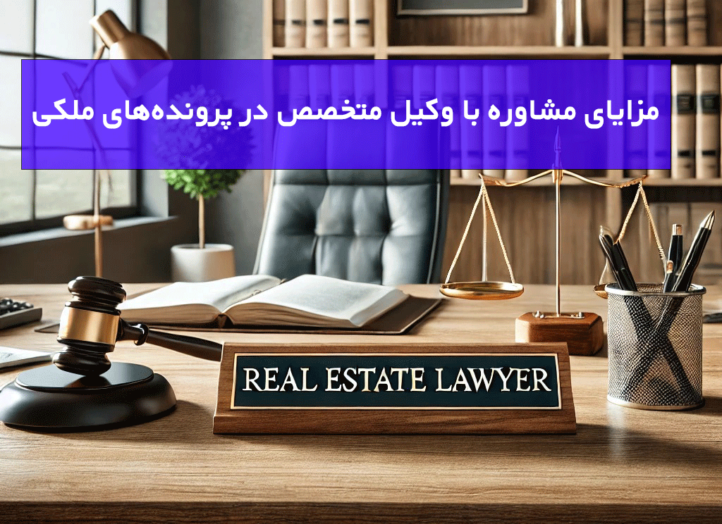 مزایای مشاوره با وکیل متخصص در پرونده‌های ملکی