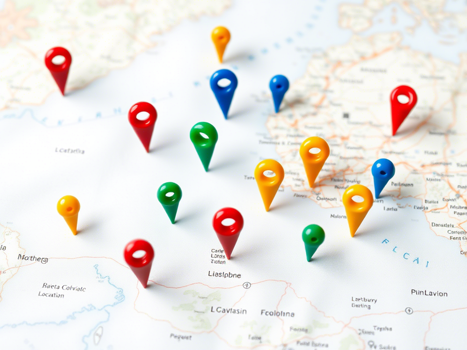 ابزار مکان‌یابی آنلاین در وب سایت onlinecompass.net