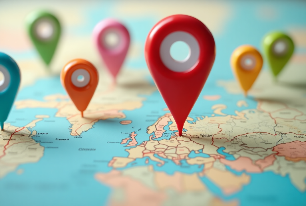 ابزار مکان‌یابی آنلاین در وب سایت onlinecompass.net