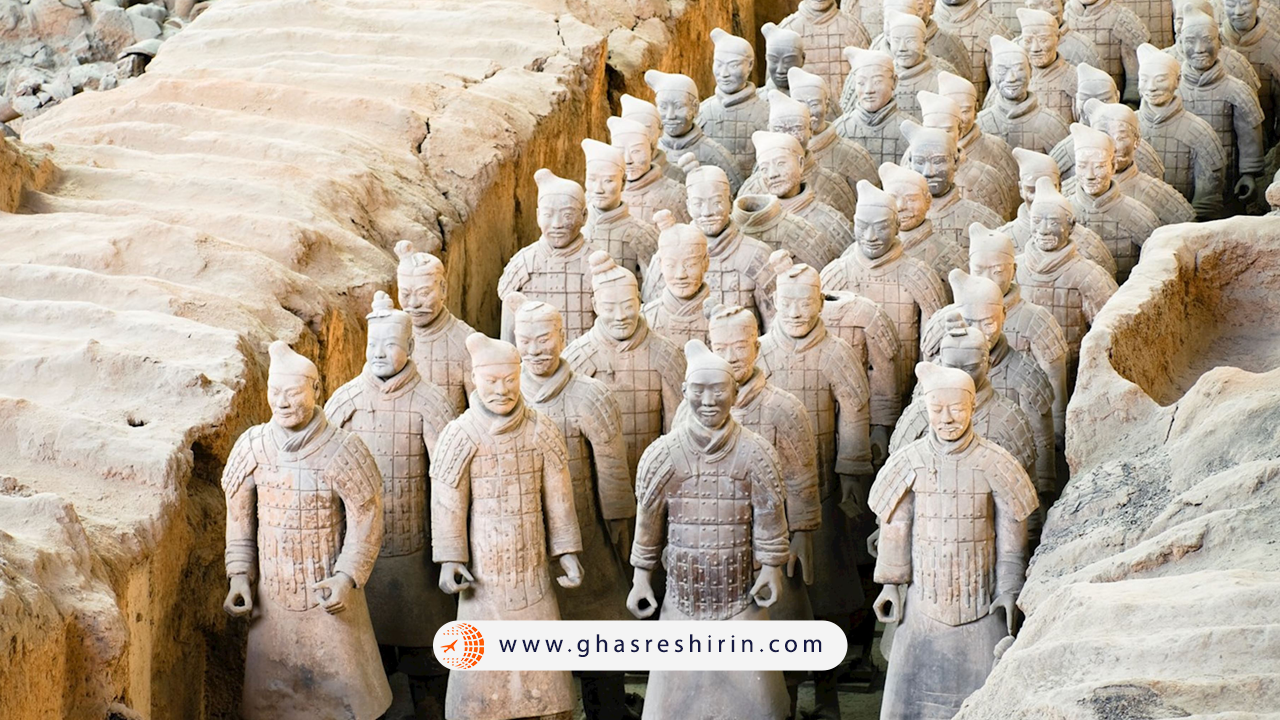 ارتش سفالی امپراطور چین