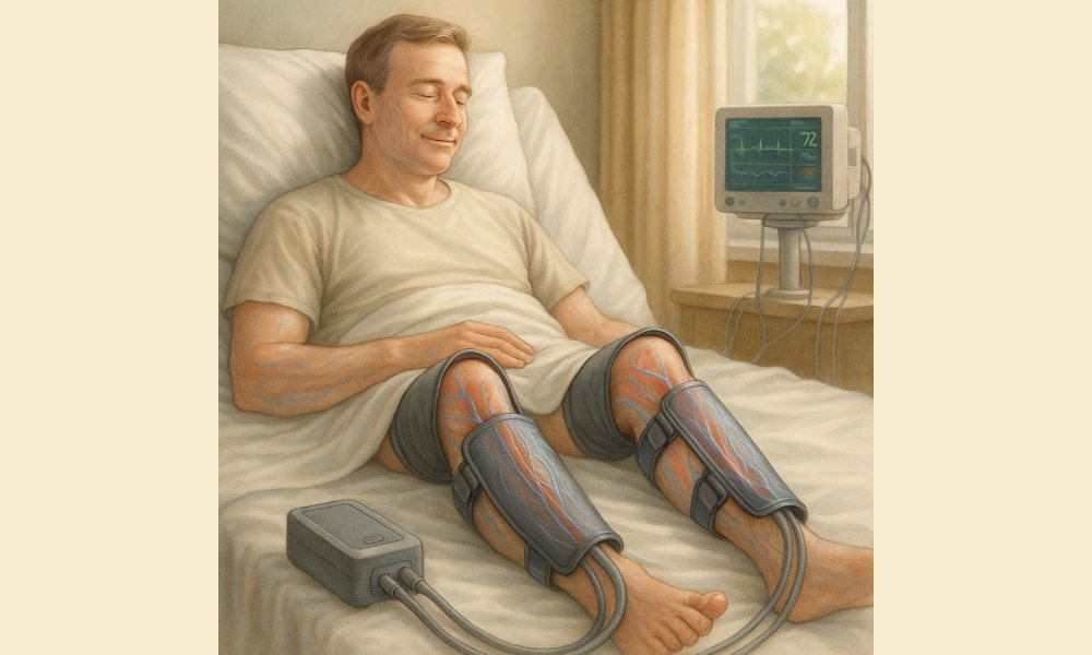 تاثیرات ماساژ ساق پا پس از جراحی و پیشگیری از DVT