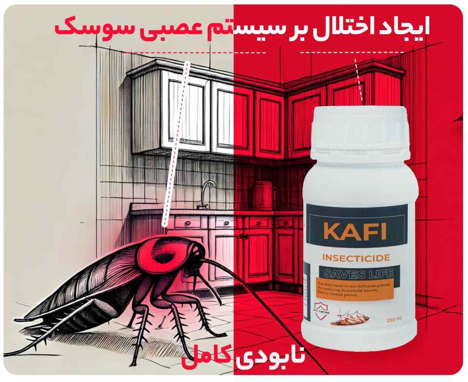 سم سوسک کش کافی Kafi - قوی ترین سم سوسک ریز دیجی کالا