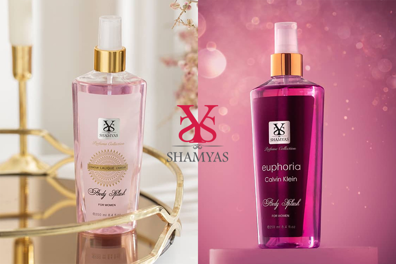 تفاوت میزان عطر و اسانس اسپری بدن با بادی اسپلش