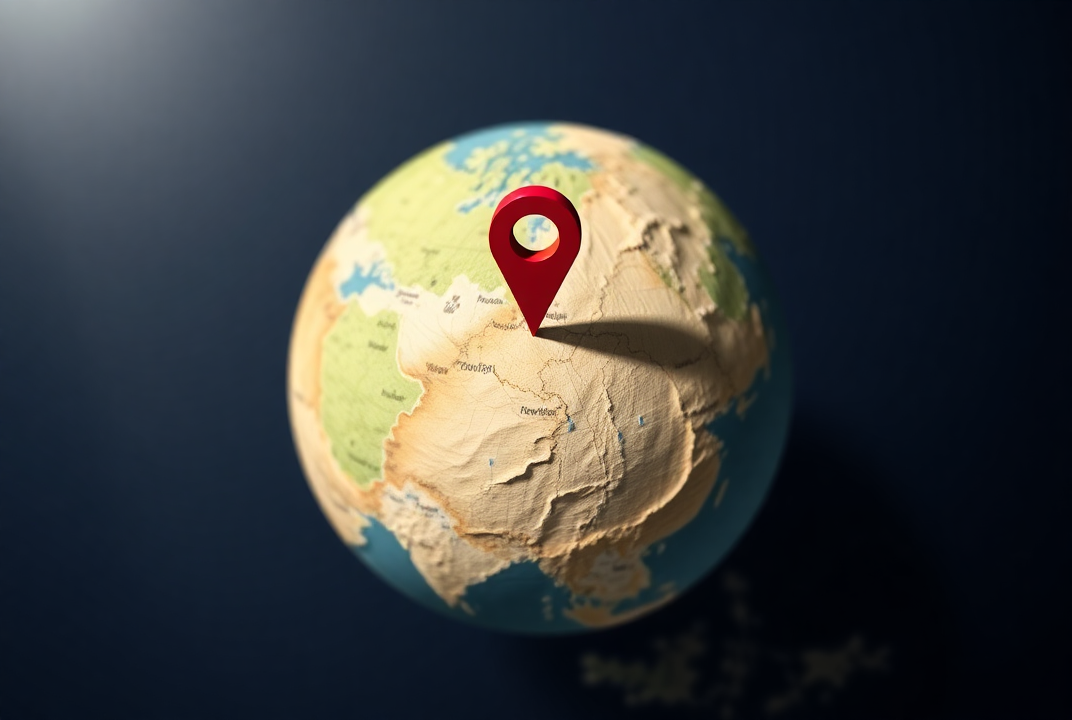 ابزار «من کجا هستم الان» در سایت onlinecompass.net