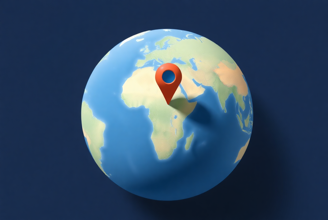 ابزار «من کجا هستم الان» در سایت onlinecompass.net
