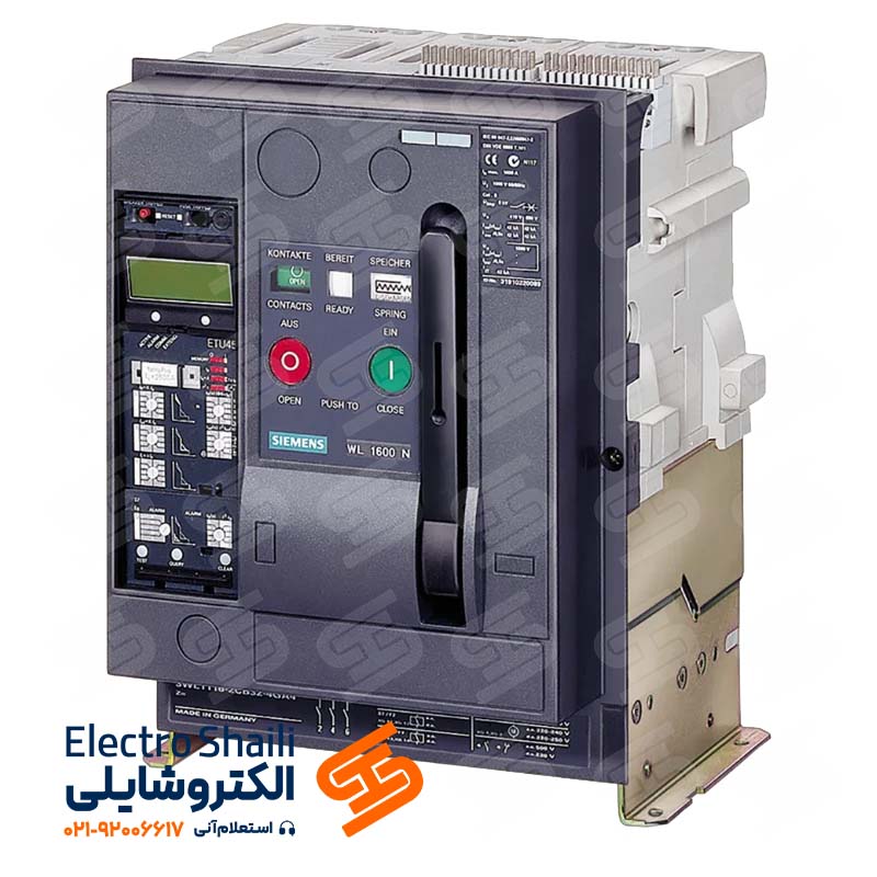 مقایسه صفر تا صد کلید هوایی ۳۲۰۰ و ۲۵۰۰ آمپر زیمنس