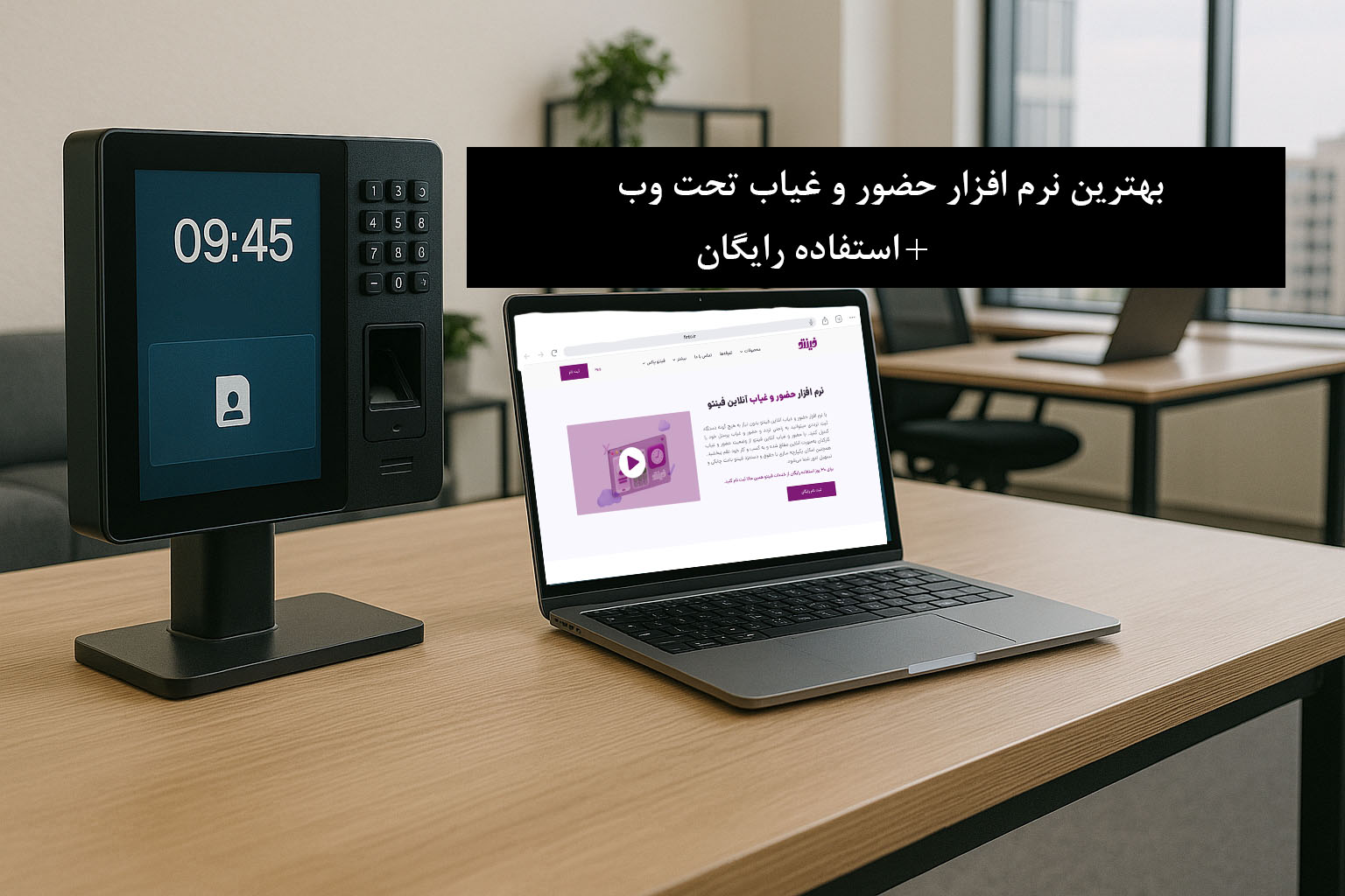 نرم افزار حضور و غیاب تحت وب
