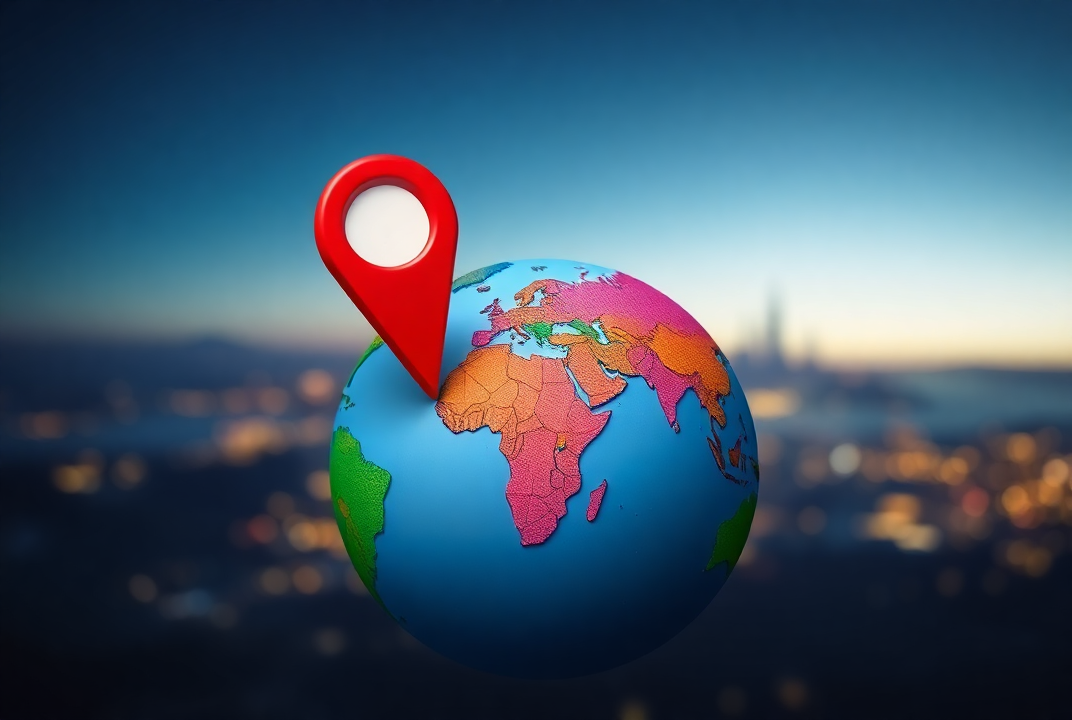 ابزار «من الان کجا هستم؟» در وب‌سایت onlinecompass.net