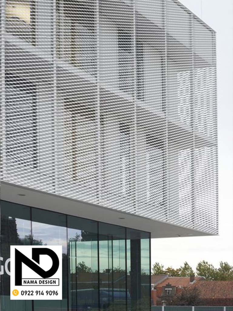 نمای استرچ متال