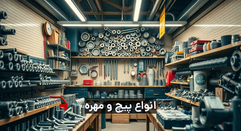 انواع پیچ و مهره