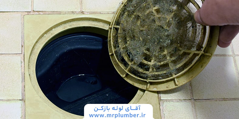 علت گرفتگی لوله فاضلاب حمام