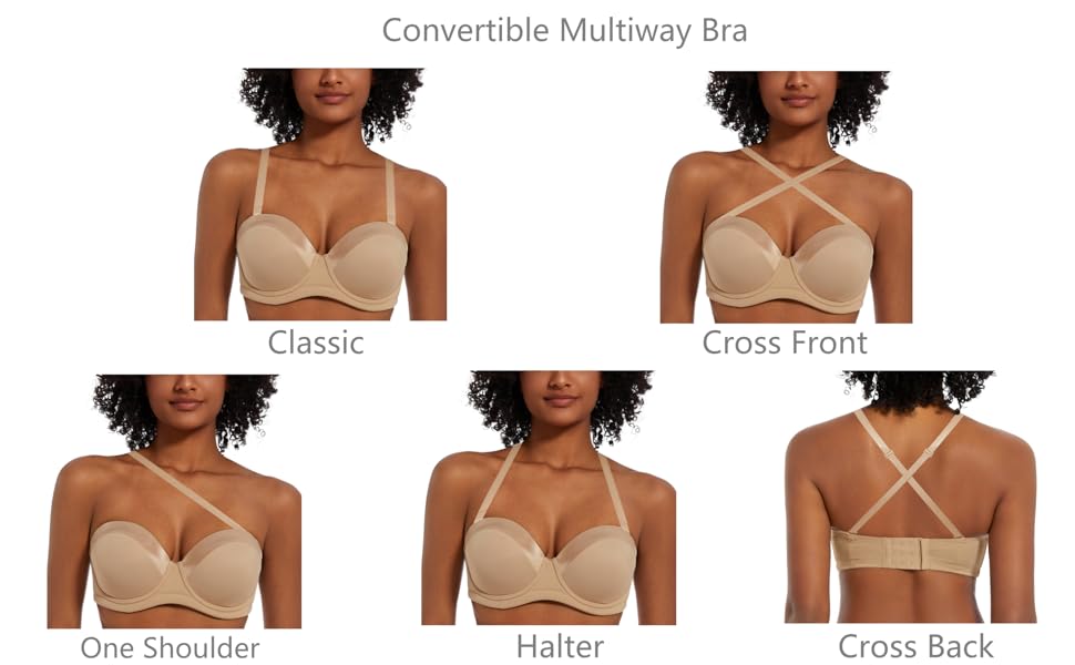 روش های بستن سوتین مولتی وی