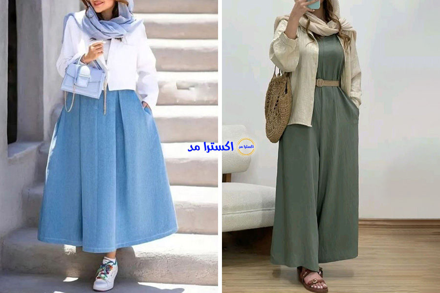 استایل تابستانی دخترانه خنک