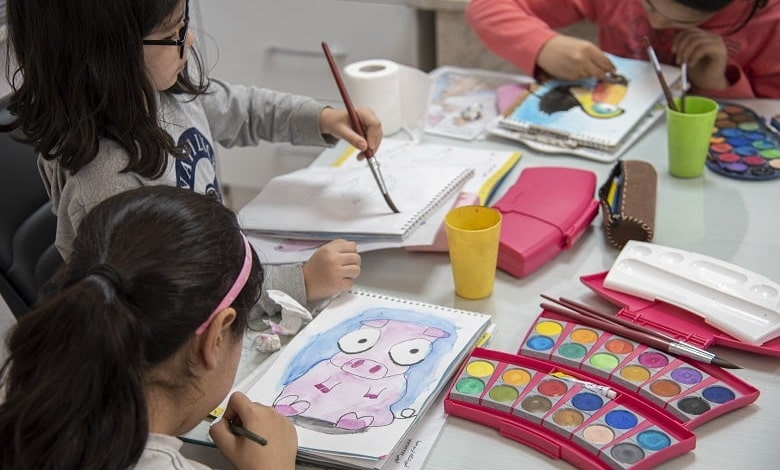 آموزش آنلاین نقاشی کودک