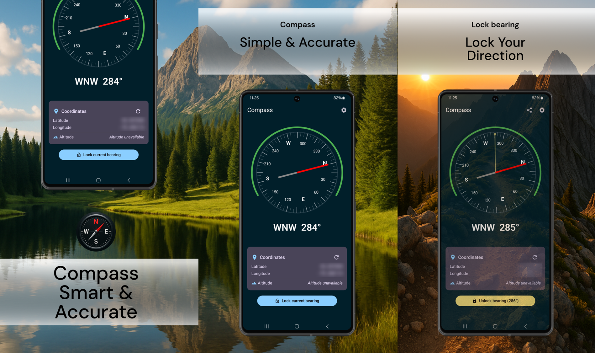 اپلیکیشن Compass – Smart & Accurate ارائه شده توسط SmartToolsDev