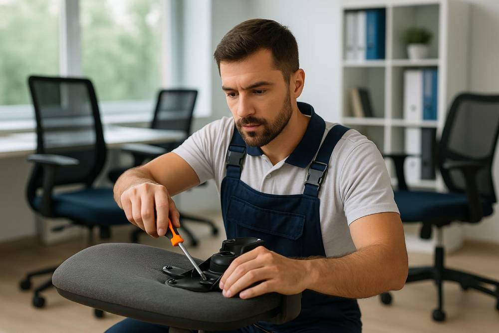 مشکلات رایج صندلی‌های اداری