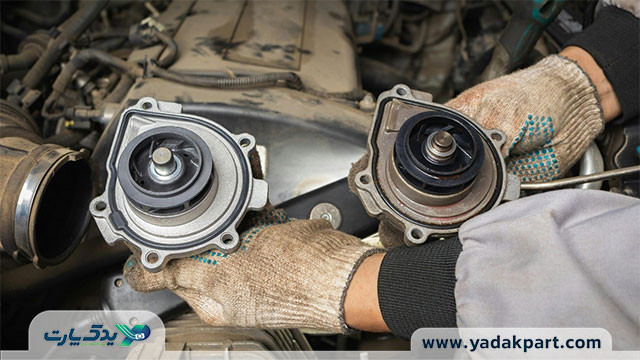 خراب شدن واتر پمپ پراید