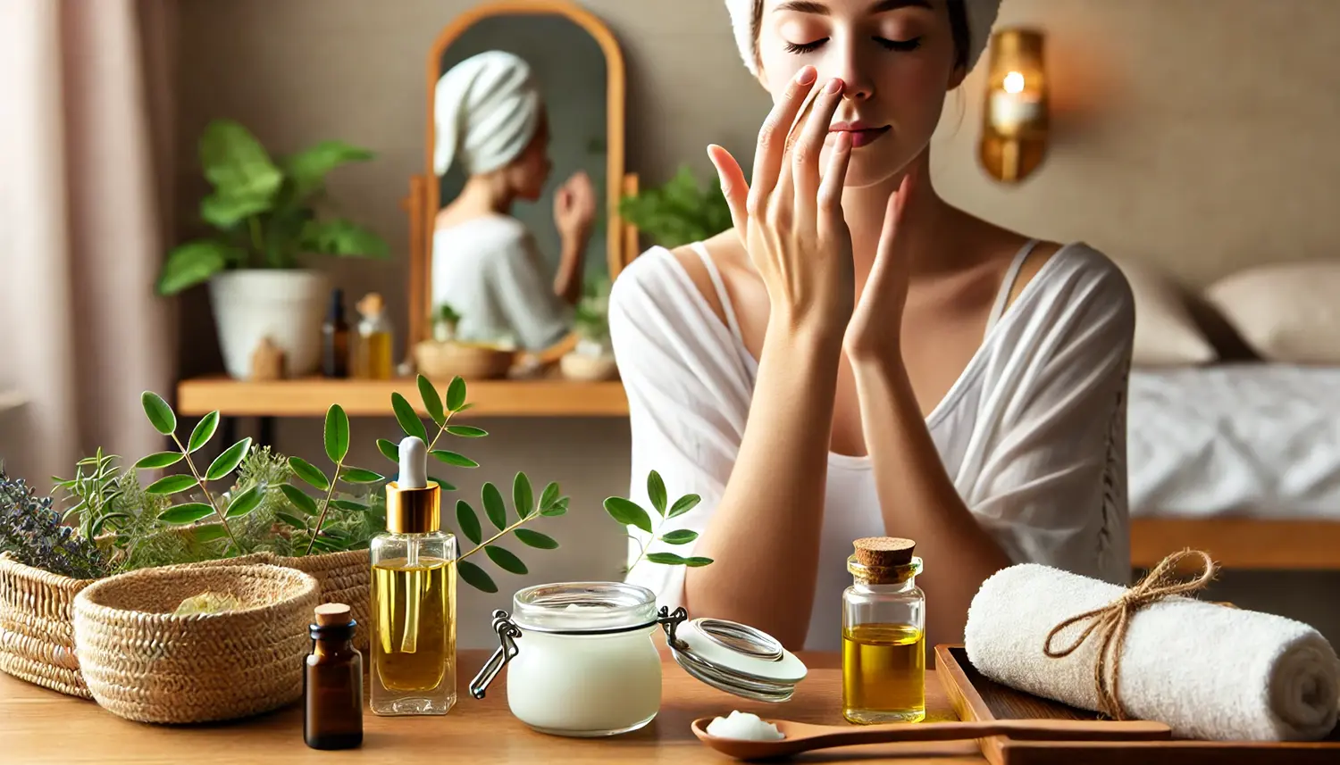 ماساژ بینی با روغن
