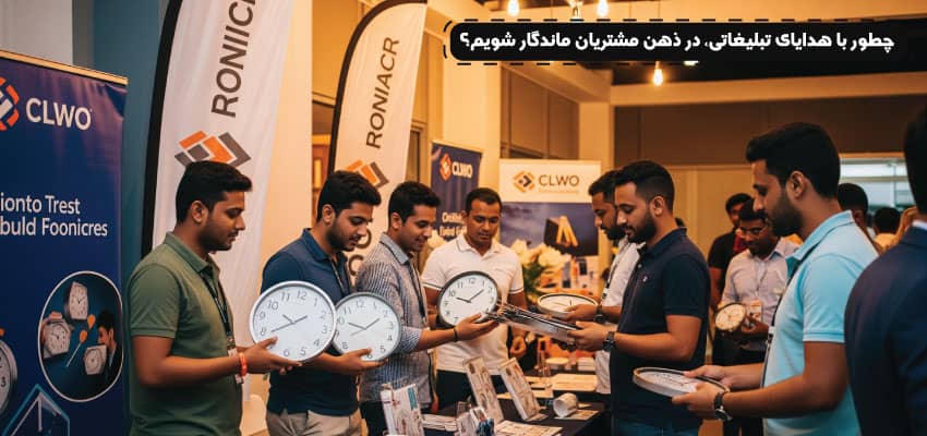 چطور با هدایای تبلیغاتی، در ذهن مشتریان ماندگار شویم؟