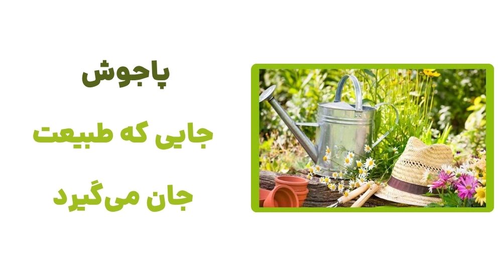 پاجوش، جایی که طبیعت جان می_گیرد