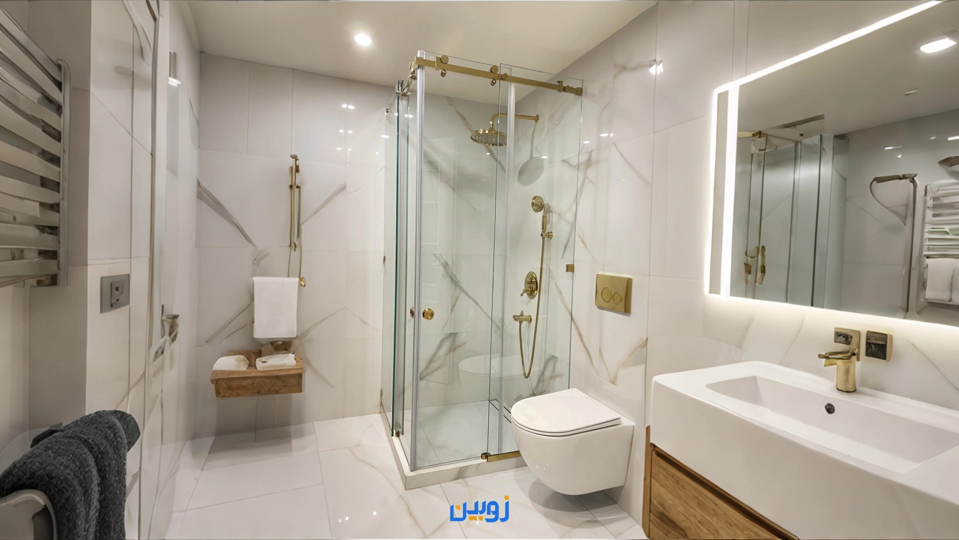 زوبین شیشه؛ متخصص طراحی و اجرای پارتیشن شیشه ای، کابین دوش و درب اتوماتیک شیشه ای 2