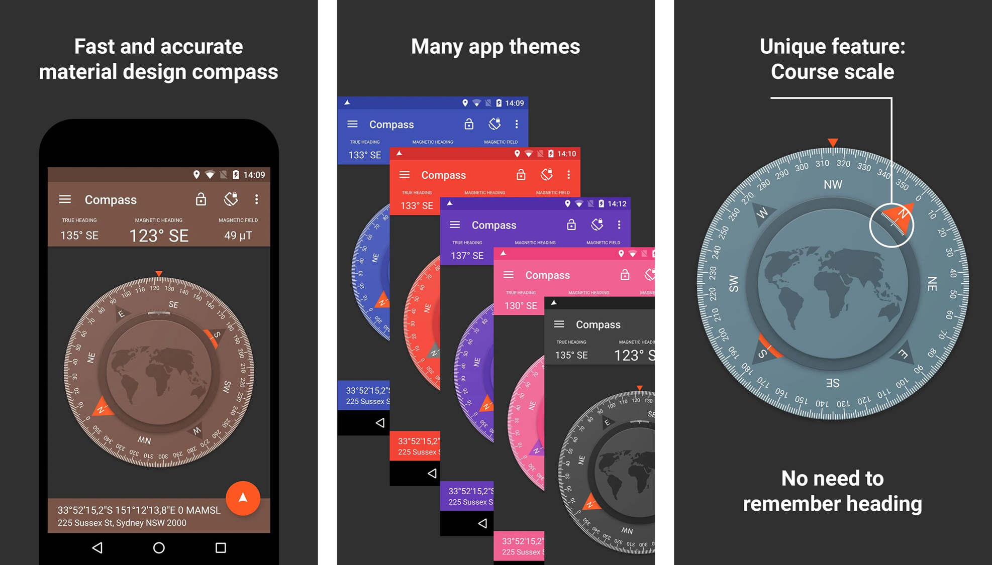 اپلیکیشن Compass Pro از شرکت Fulmine Software
