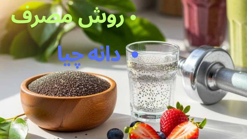 نحوه استفاده از دانه چیا